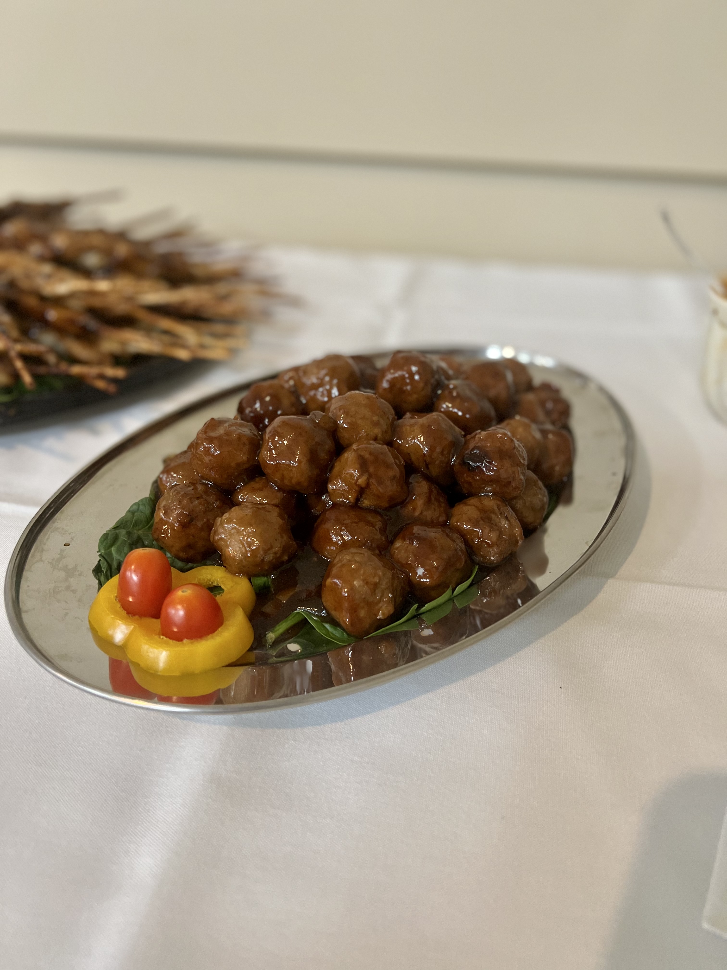 Photo of cooked meatballs