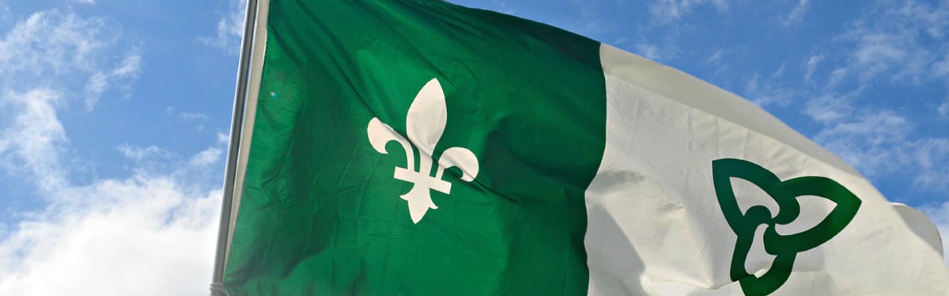 Franco-Ontarian Flag