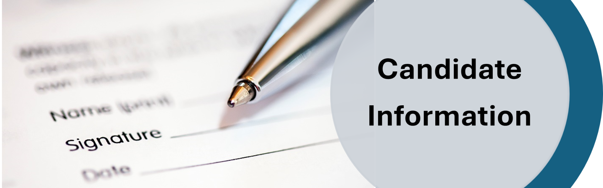 Image of a paper and pen