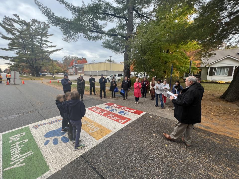 Wyevale Crosswalk Ribbon Cutting 