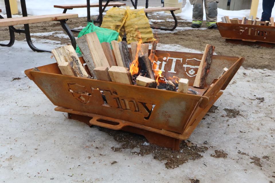 New Township of Tiny branded fire pits