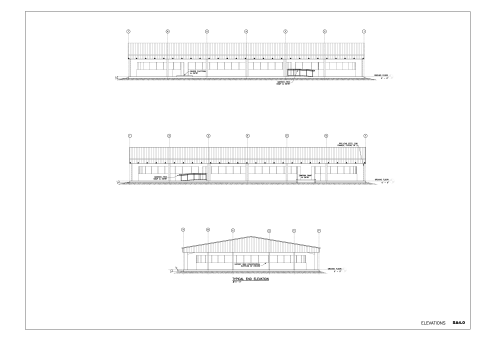 drawing of Toanche Pavilion