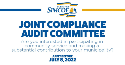 Joint Compliance Audit Committee Opening - Apply before July 8th, 2022