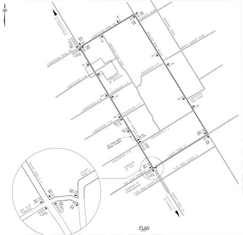 Map of County Road 6