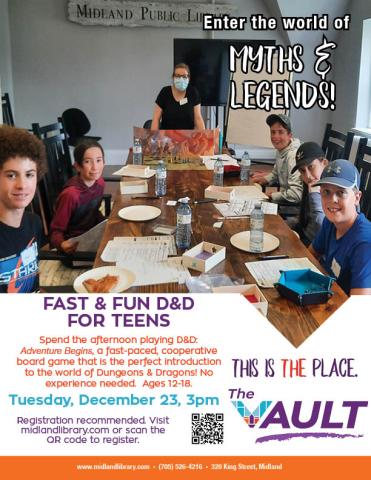 group of teens sitting around a table