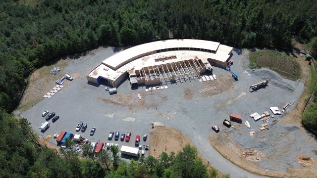 Aerial view of the Township of Tiny Administrative Centre